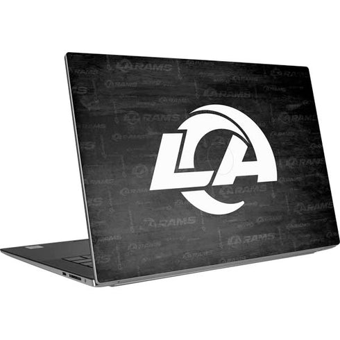 NFL Los Angeles Rams Black & White Dell XPS Skin